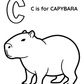 Sample page from Learn Your ABCs with Curious Creatures