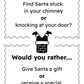 Sample question page from Would You Rather? Christmas Edition