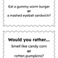 Sample question page from Would You Rather? Halloween Edition