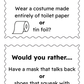 Sample question page from Would You Rather? Halloween Edition
