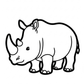 Big African Animals Coloring Book for Kids