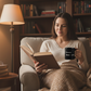Peace = Books + Quiet Mug | Book Lover Coffee Mug | Reader Gift | Bookworm Mug | Introvert Gift | Cozy Reading Mug