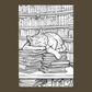 Cats in Libraries Coloring Book