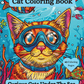 Curious Cats Under the Sea Coloring Book