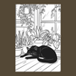 Black Cat Coloring Book for Black Cat Lovers