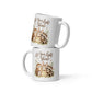 Let Your Light Shine Woodland Mug – 11 oz white mug, front view