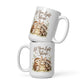 Let Your Light Shine Woodland Mug – 15 oz white mug, front view